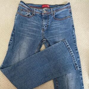 Vintage low waisted gasoline jeans